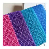 Wholesale Heavy Weight Sandwich Mesh / 3D Spacer Polyester Air Mesh Fabric For Sports Shoes